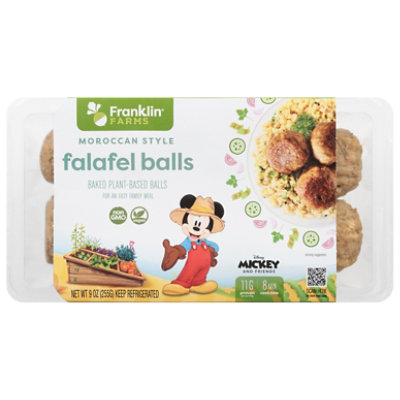 Franklin Farms Falafel Balls Horizontal - 9 OZ - Image 3