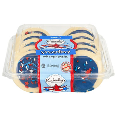 Kb Patriotic Blue Frosted Van Cookie - 13.5 OZ - Image 3