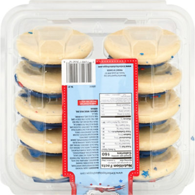 Kb Patriotic Blue Frosted Van Cookie - 13.5 OZ - Image 6