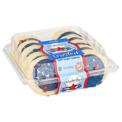 Kb Patriotic Blue Frosted Van Cookie - 13.5 OZ - Image 2