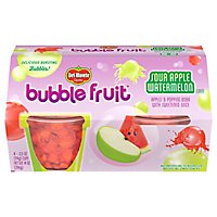 Del Monte Bubble Fruit Sour Apple Watermelon Apples & Popping Boba With - 4-3.5 OZ - Image 3