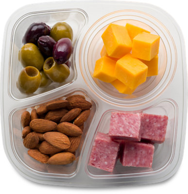 Primo Taglio Salami Cheese Almond & Olive Protein Snack - EA