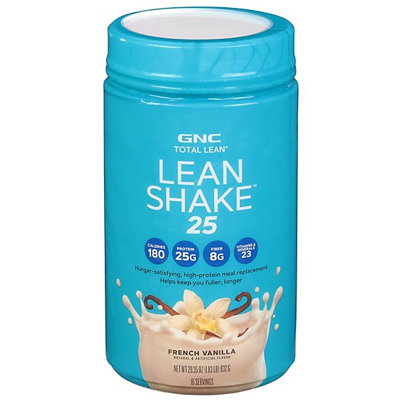 Gnc Total Lean Shake 25 Vanilla - 29.28OZ