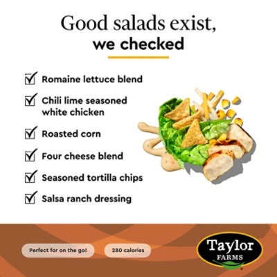 Taylor Farms Fiesta Chicken Salad Bowl - 6.35oz - Image 5