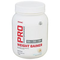 Gnc Pro Performance Weight Gainer Vanilla - 40OZ - Image 3