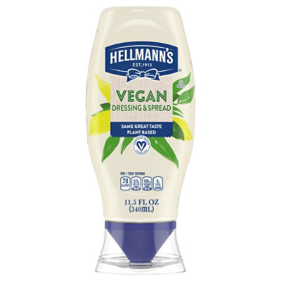 Hellmanns Vegan Dressing - 11.5 FZ - Image 1