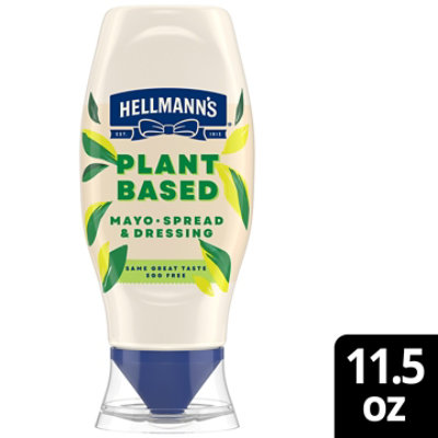 Hellmanns Vegan Mayonnaise Squeeze Bottle -  11.5 Fl. Oz - Image 2