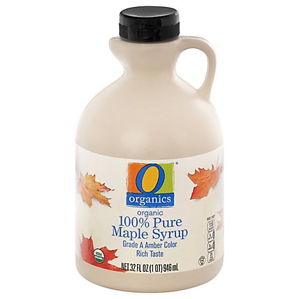 O Organics Syrup Pure Maple 100% - 32 FZ - Image 3