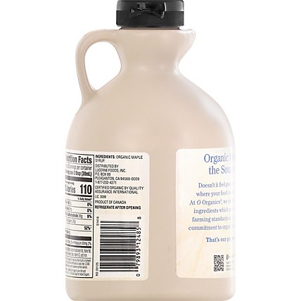 O Organics Syrup Pure Maple 100% - 32 FZ - Image 6