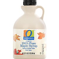 O Organics Syrup Pure Maple 100% - 32 FZ - Image 2