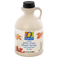 O Organics Syrup Pure Maple 100% - 32 FZ - Image 1