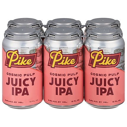 Pike Cosmic Pulp Juicy Ipa 6pk In Cans - 6-12 FZ - Image 1