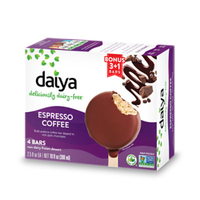 Daiya Dairy Free Espresso Coffee Non Dairy Frozen Dessert Bar - 10 Oz - Image 1