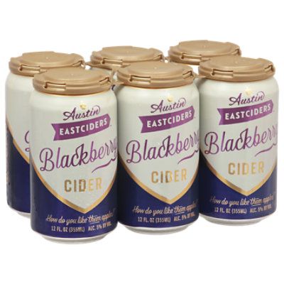 Eastciders Blackberry 6pk In Cans - 6-12 FZ - Image 1