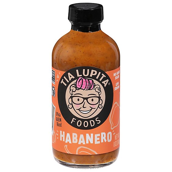 Tia Lupita Foods Hot Sauce Habanero - 8 OZ