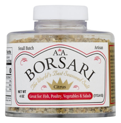 Borsari Seasoning Citrus 4 OZ Star Market