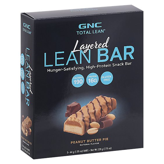 Gnc Total Lean Bar Pb Pie - 5CT