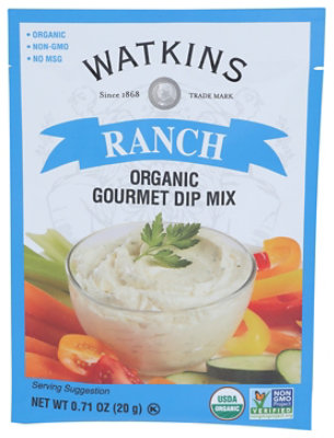 Watkins Mix Ranch Dip Org - .71 OZ - Image 1