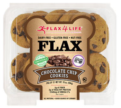 Flax4Life Chocolate Chip Cookies 16 Oz Albertsons