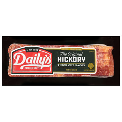 Dailys Original Hickory Smoked Thick Cut Bacon - 24 OZ - Image 2