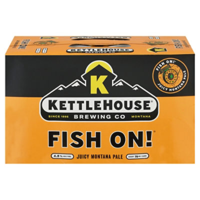 Kettlehouse Fish On Montana Ale Can - 8-16 FZ - Image 3