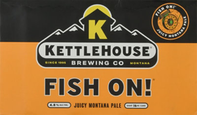 Kettlehouse Fish On Montana Ale Can - 8-16 FZ - Image 4