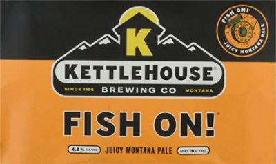 Kettlehouse Fish On Montana Ale Can - 8-16 FZ - Image 2