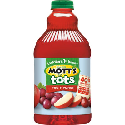 Motts For Tots Fruit Punch Juice Bottle - 64 Fl. Oz. - Image 5