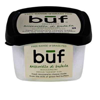 Buf Creamery Cheese Mozzarella Boccncini - 7 OZ