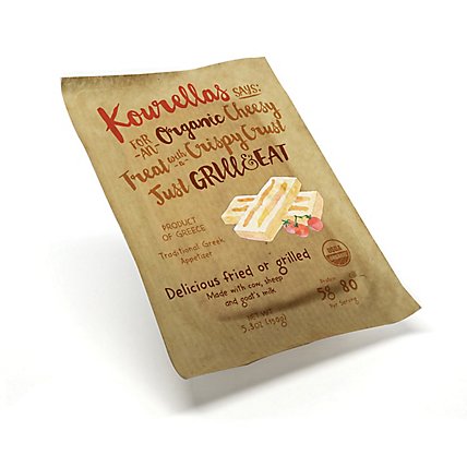 Kourellas Organic Grilling Cheese - 5.3 Oz - Image 1