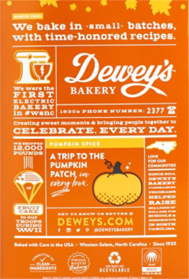 Deweys Cookie Pumpkn Spice Mrvia - 9 OZ - Image 6