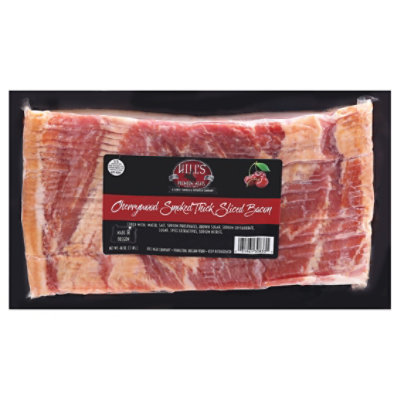 Hills Cherrywood Smoked Thick Sliced Bacon - 3 LB