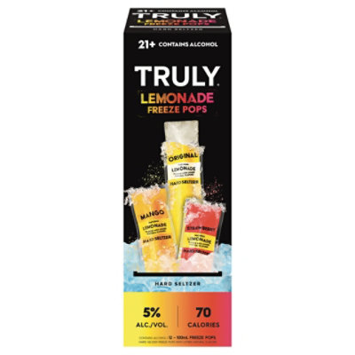 Truly Lemonade Freeze Pops Variety - 1200 Ml - Image 2