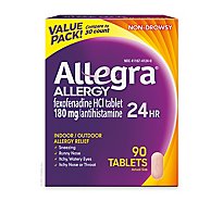 Allegra 24 Hour Tablet - 90 CT