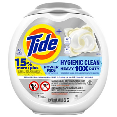 Tide Laundry Detergent Liquid Mega Pod Not Applicable Scent Free Heavy - 41 CT