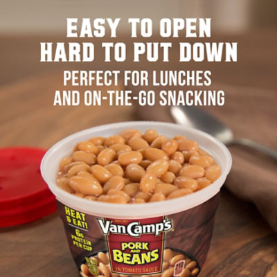 Van Camp's Pork And Beans Microwavable Cups - 7.25 Oz - Image 3