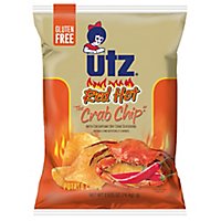 Utz Hot Crab Potato Chips - 2.2625 OZ - Image 1