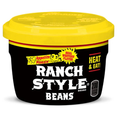 Ranch Style Pinto Beans Microwavable Cups - 7.25 Oz