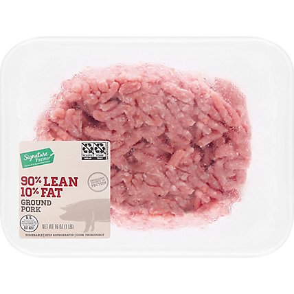 Signature Farms Pork Ground 90% Lean 10% Fat - 16 OZ - Image 2
