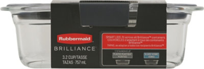 Rubbermaid Brilliance Glass Container 3.2 Cup - Each - Image 4