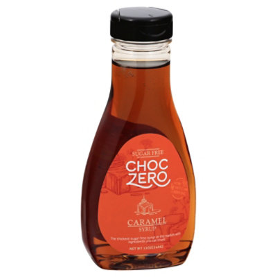 Choc Zero Sugar Free Caramel Syrup 12 OZ Safeway