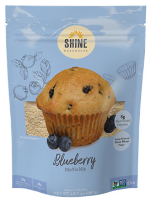 Shine Bakehouse Muffin Mix Blueberry - 13.6 OZ - Image 1