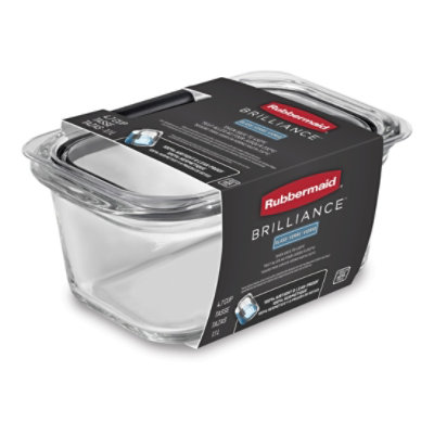 Rubbermaid Brilliance Glass Container 4.7 Cup - Each - Image 3