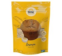 Shine Bakehouse Muffin Mix Banana - 13.6 OZ