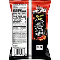 Doritos Dinamita Tortilla Chips Flamin Hot Queso - 10.75 OZ - Image 6