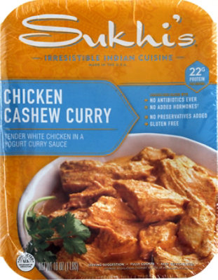 Sukhis Chicken Cashew Curry Entree - 16 OZ - Image 2