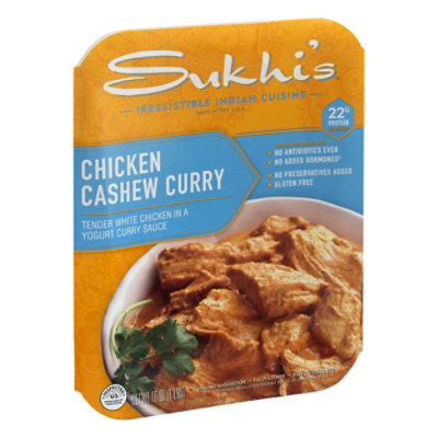Sukhis Chicken Cashew Curry Entree - 16 OZ - Image 1