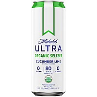 Michelob Ultra Cucumber Lime Organic Seltzer Can - 25 Fl. Oz. - Image 1