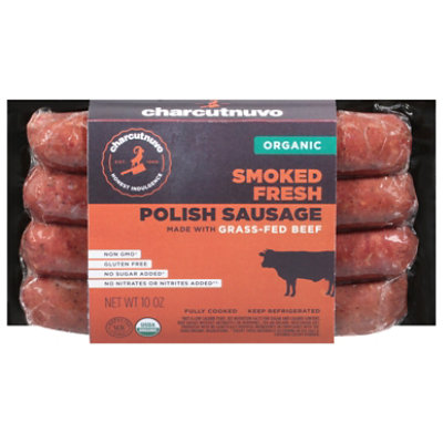 Charcutnuvo Sausage Polish Smoked Organic - 10 OZ - Image 3