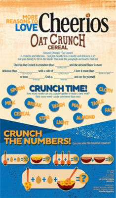 Cheerios Almond Oat Crunch Cereal - 24 OZ - Image 5